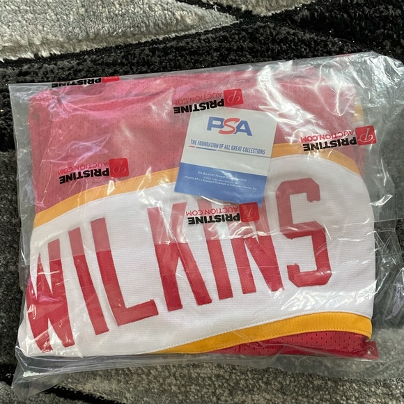 Dominique Wilkins Autographed Jersey - Picture 2 of 3